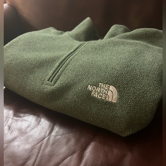 •EUC• Authentic The North Face TKA 100 Half Zip Fleece Jacket (S - Small Medium) - Picture 2 of 10